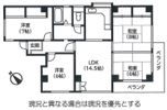 トロワ・メゾンの間取り画像