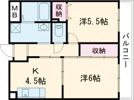 サントル上沢の間取り画像