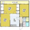 マンションミエヨシ今津留の間取り画像
