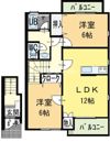 ハーブメゾン多田Bの間取り画像