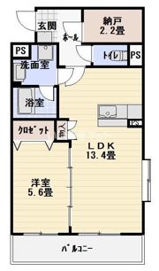 ローゼンフェルトの間取り画像