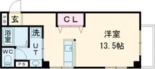 メゾンパティオサンマリノの間取り画像