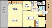 小倉セントラルコーポの間取り画像