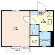 タウンコート中央の間取り画像