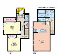 新築 中里テラスハウスの間取り画像