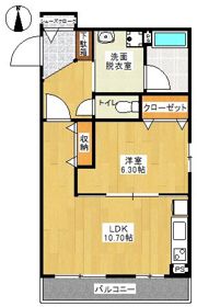 ライフピアモア湘南の間取り画像