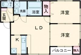 ウインズ折橋Ⅱの間取り画像
