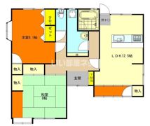 女池7丁目貸家の間取り画像