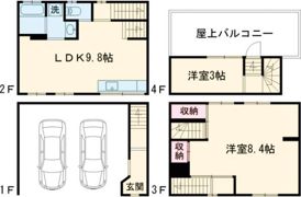 長崎県長崎市若葉町貸家の間取り画像
