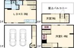 長崎県長崎市若葉町貸家の間取り画像