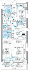 デュオステージ浦和岸町の間取り画像