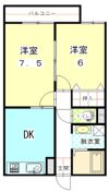 オーベルジュ出来島の間取り画像