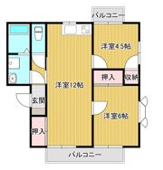 ハミング雅Ⅲの間取り画像