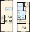 CONTRO Bの間取り画像