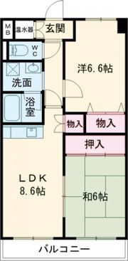 リアライズ加古川Iの間取り画像