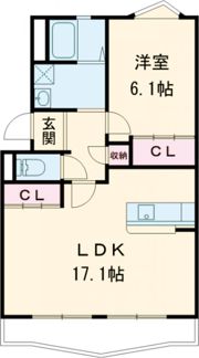 堂坂マンションの間取り画像