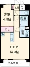 グランアレズ萩原の間取り画像