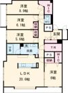 シャトーム柏木町の間取り画像