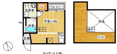 タスク麦野の間取り画像