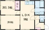 船岡東1丁目貸家の間取り画像