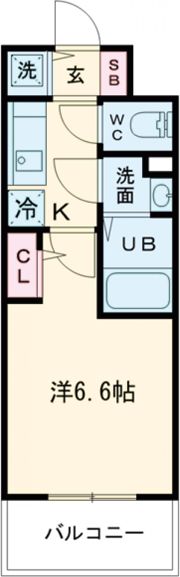 エスリード神戸大倉山ヒルズの間取り画像