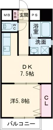 高見の里レジデンスの間取り画像