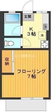 シティハイム清水の間取り画像