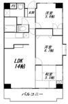 アトラクトマンショントムロの間取り画像