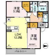 エスポワールの間取り画像