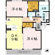 オオセンド東雲の間取り画像