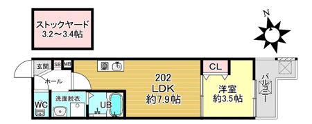 BKB仙石屋敷の間取り画像