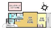 BKB仙石屋敷の間取り画像