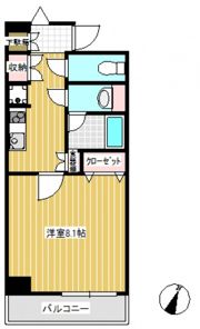 SAikyo SAKURAGI BLの間取り画像
