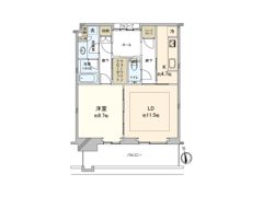 グラングリーン大阪THE NORTH RESIDENCEの間取り画像