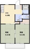 ロータスハイツ Bの間取り画像