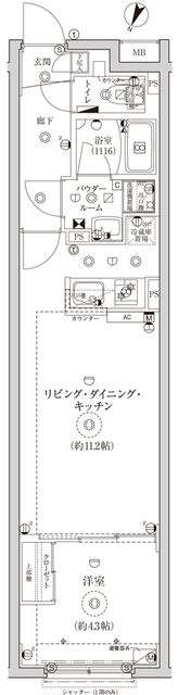 CREATIF池袋の間取り画像