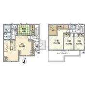 六栗川添戸建の間取り画像