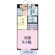 プレザントKの間取り画像