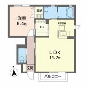 シャーメゾン杜王Iの間取り画像