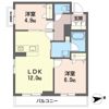 クロワールの間取り画像