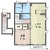 ヴィコロ壱番館の間取り画像