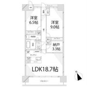 キャッスルコート飾磨の間取り画像