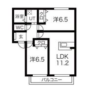 サン・メゾン山北の間取り画像