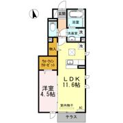 アレセアの間取り画像