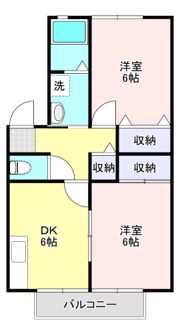 ニューキャピタル弐番館の間取り画像