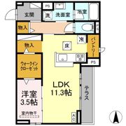 D-avance 西塚の間取り画像