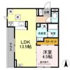 D-avance 西塚の間取り画像