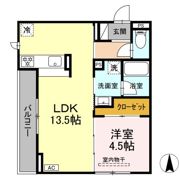 D-avance 西塚の間取り画像