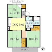 髙井ハイツ C棟の間取り画像