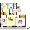 D-room長者原の間取り画像